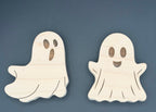 Mini Maple Ghost | Handmade Wooden Halloween Desk & Shelf Decor