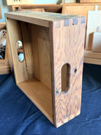 Reclaimed Cedar Wooden Crate | Handmade Rustic Gift & Display Crate