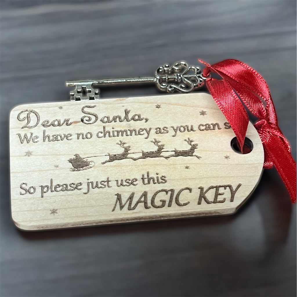 Santa’s Magic Key - Christmas Ornament