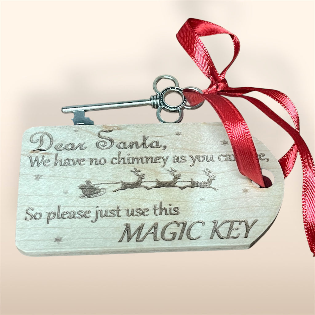 Santa’s Magic Key - Christmas Ornament
