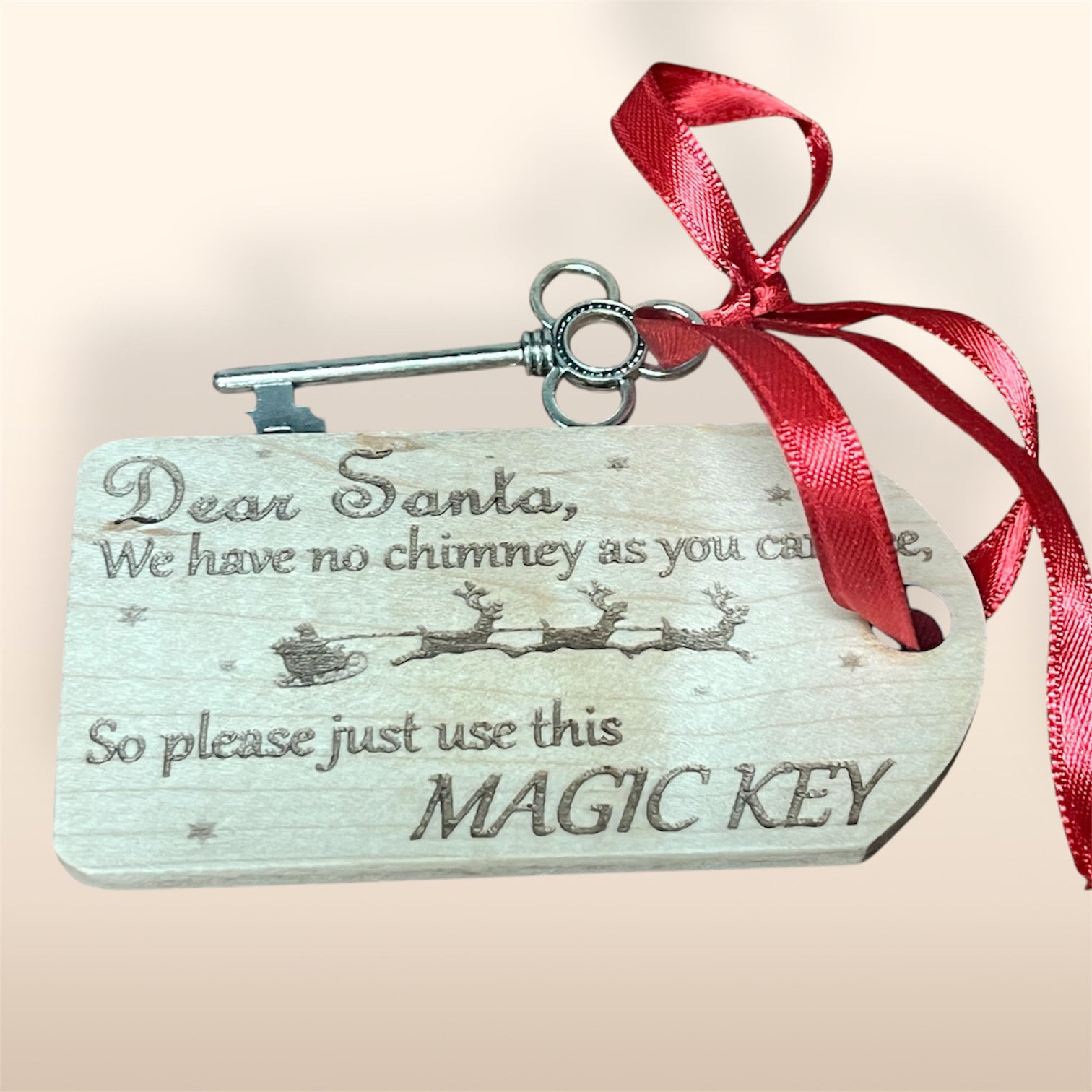 Santa’s Magic Key - Christmas Ornament