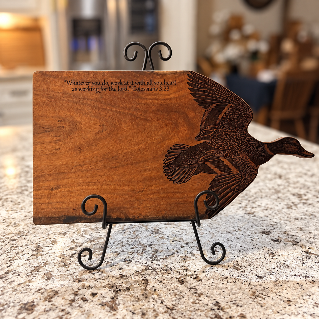 Flight Collection No. 002 | Mallard | Texas Mesquite Serving Board