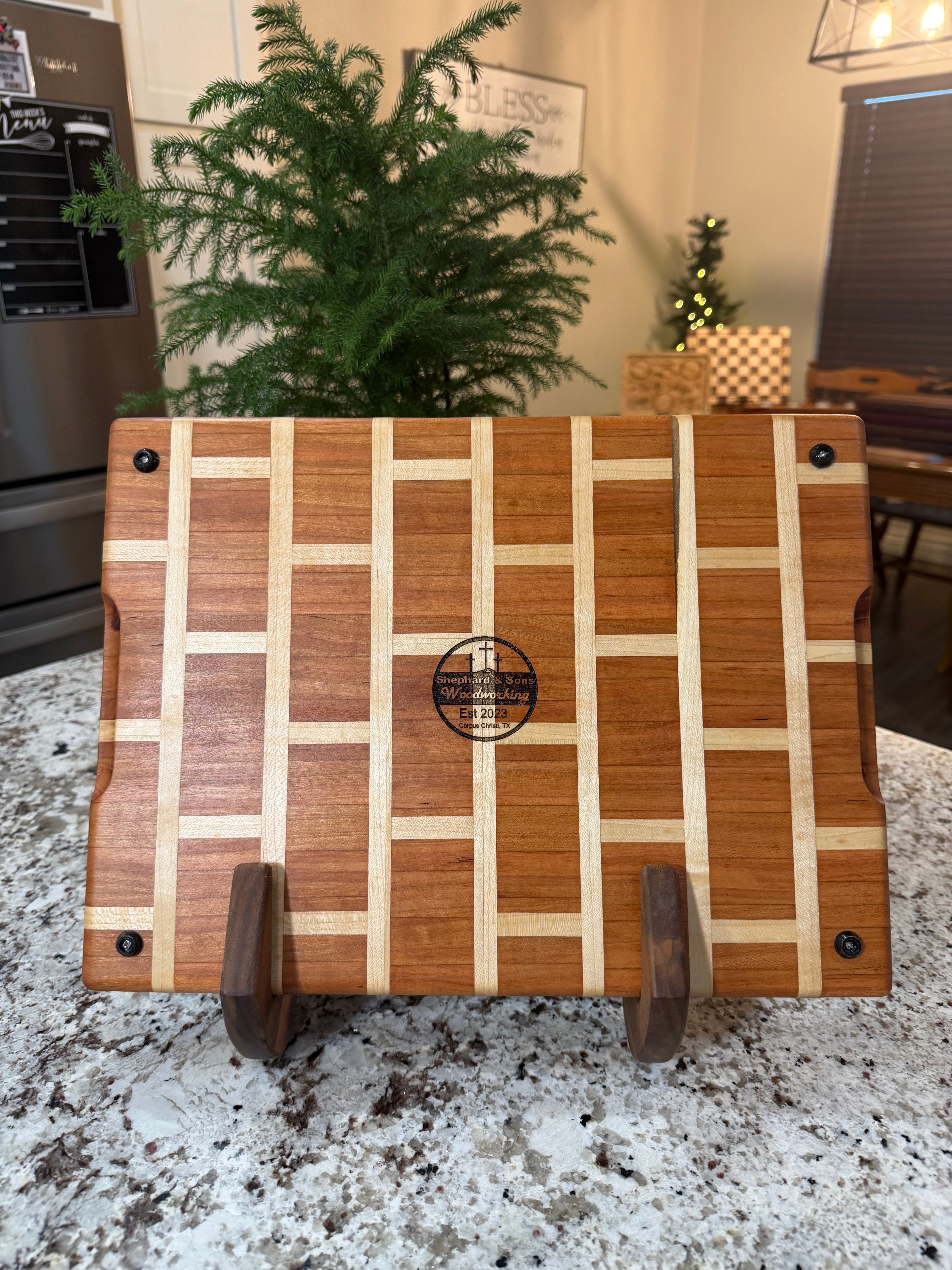 Cherry + Maple Handcrafted Cutting Board