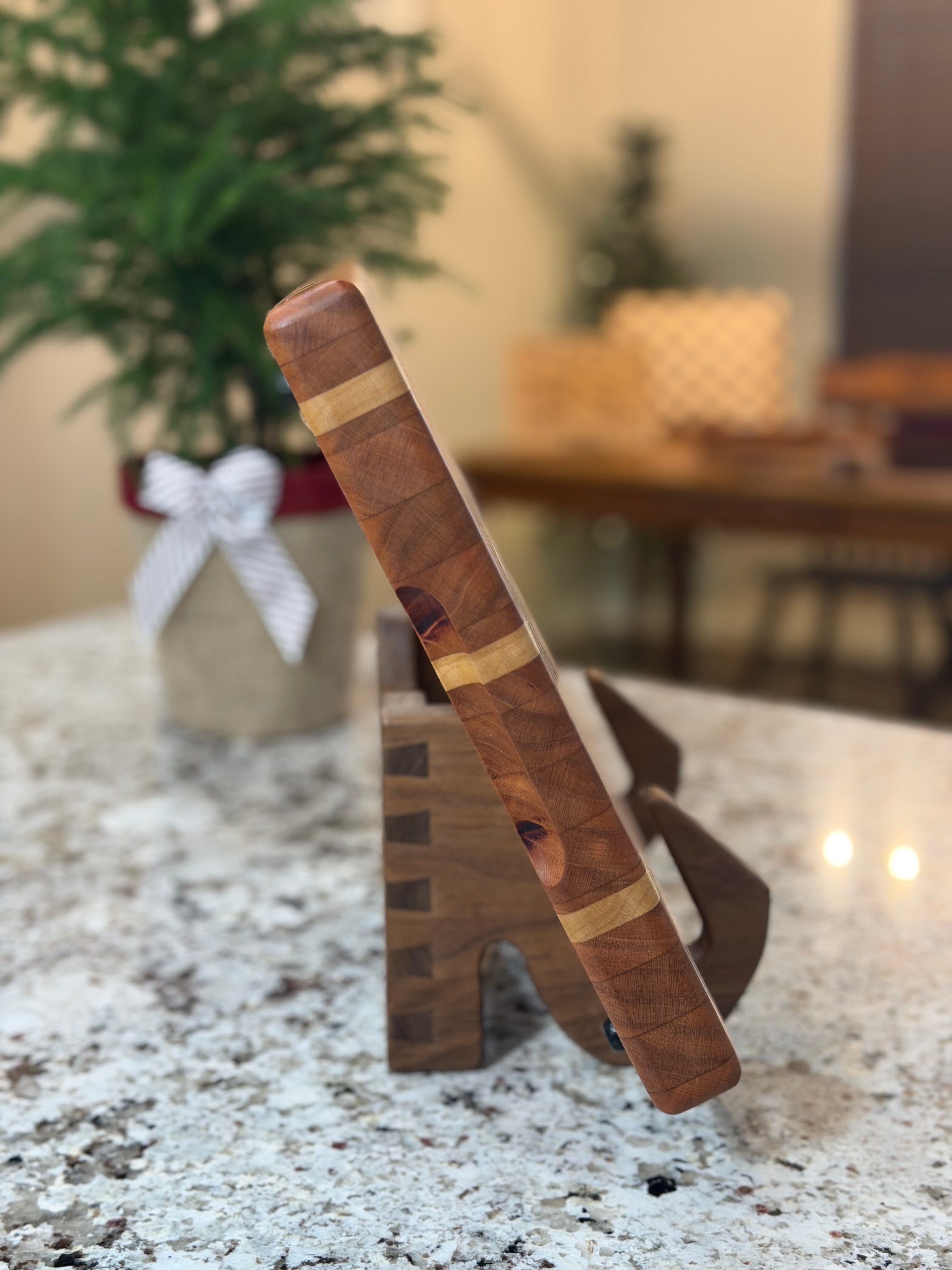 Cherry + Maple Handcrafted Cutting Board