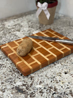 Cherry + Maple Handcrafted Cutting Board