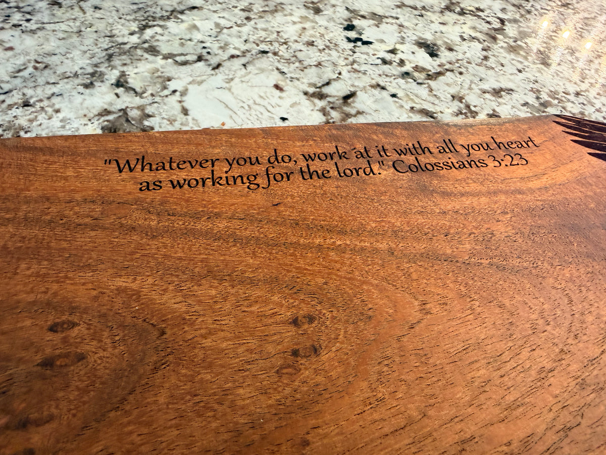 Flight Collection No. 002 | Mallard | Texas Mesquite Serving Board