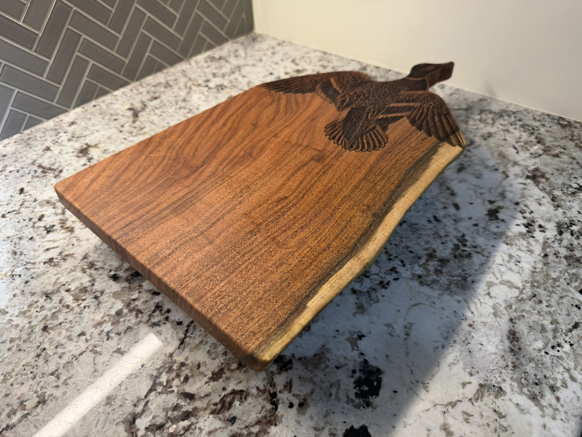 Flight Collection No. 003 | Mallard | Texas Mesquite Serving Board