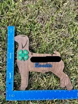 Custom Livestock Show Goat Sign