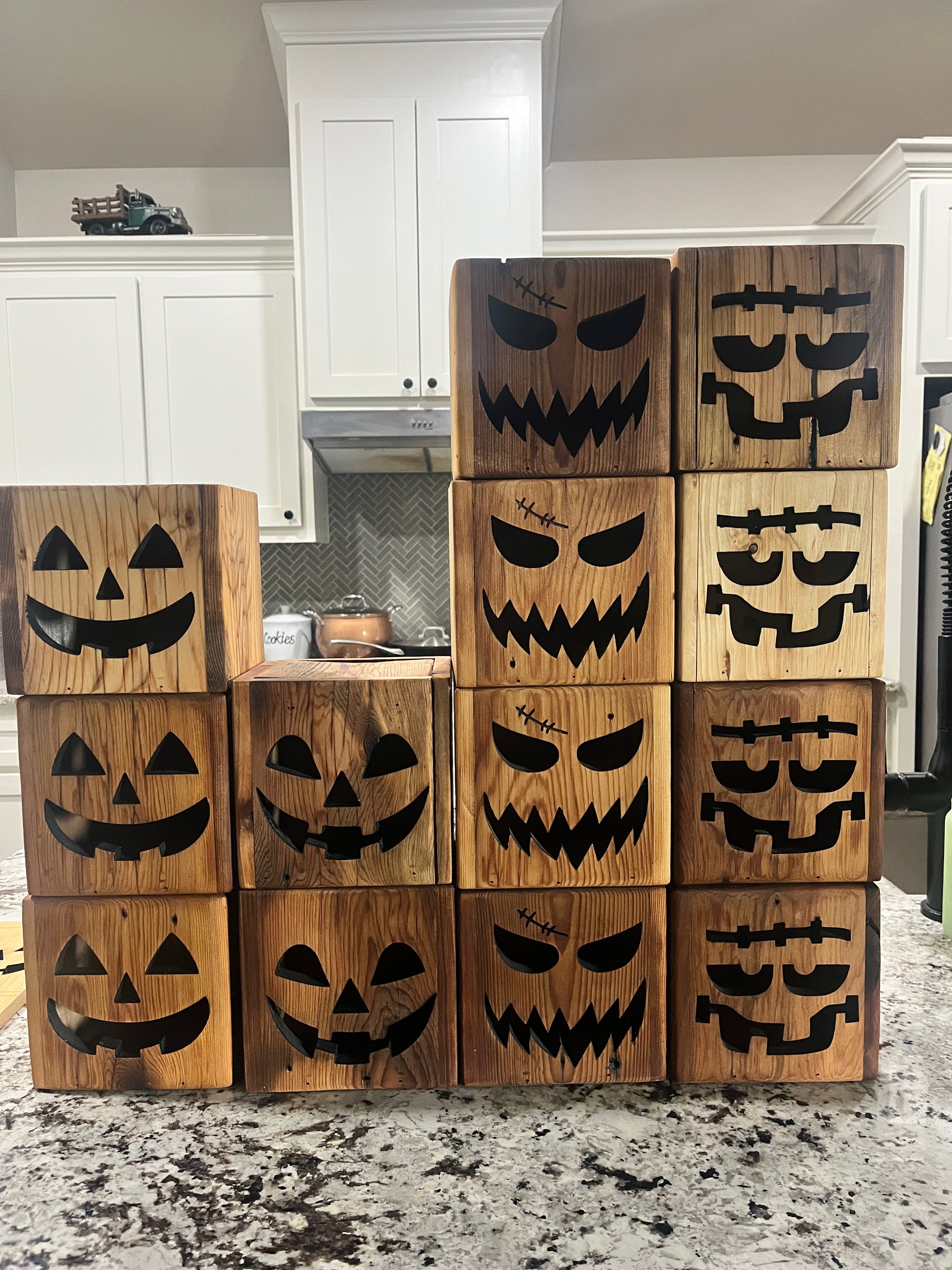 Cedar Pumpkin Lantern with Glow – Artisan Handcrafted Fall Décor, Heirloom Autumn Accent