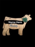 Custom Livestock Show Steer Sign